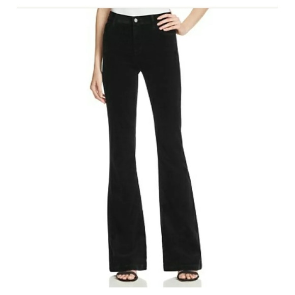 J Brand Denim - J Brand Maria Black High Rise Flare Jeans Size 31